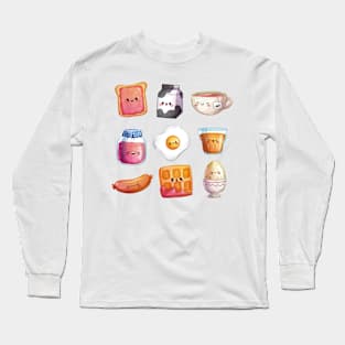 Kawaii Food Long Sleeve T-Shirt